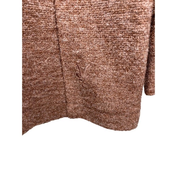 Ibex Reese Tunic Zip Sweater Pockets Merino Wool Brown Embroidered Size XS - Picture 11 of 13